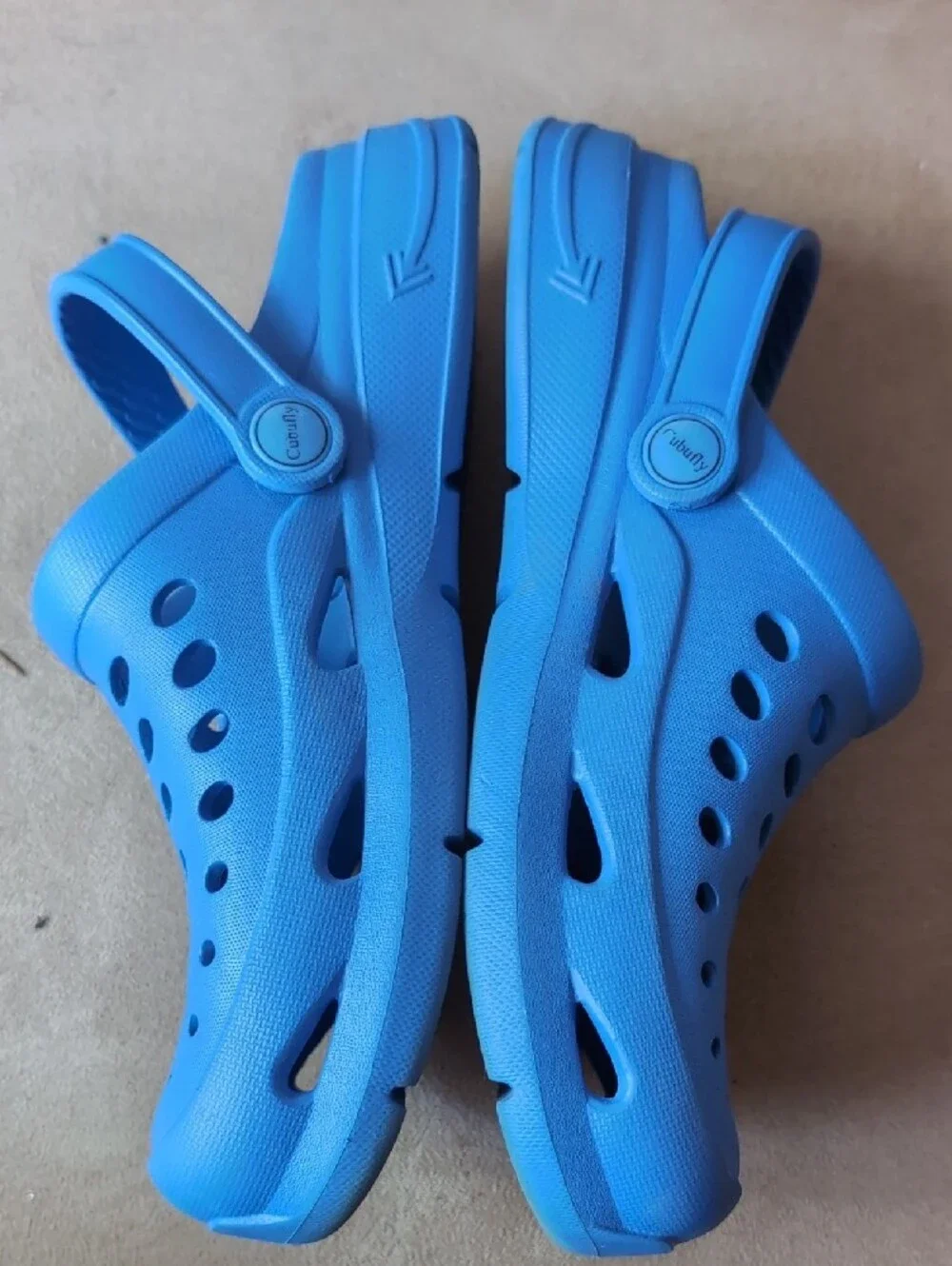 Kids Blue Slip-On Clog Shoes